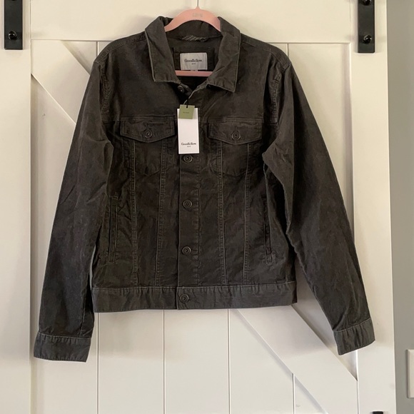 Nwt Goodfellow Corduroy Jacket Size 